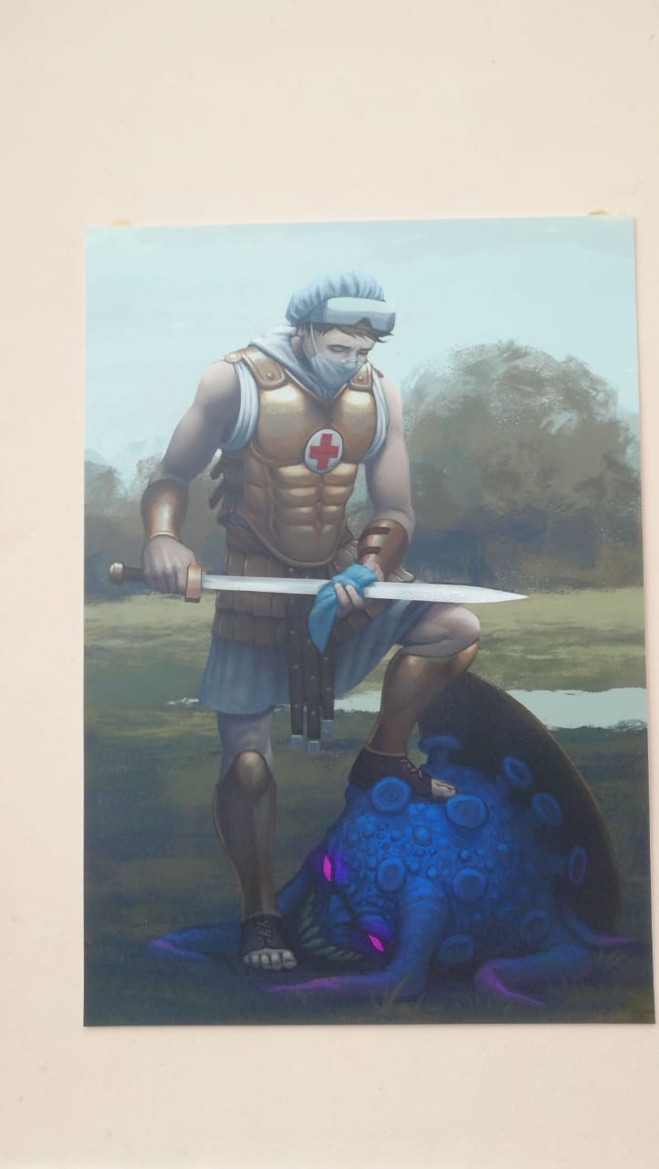 medrabotnik slays the covid beast